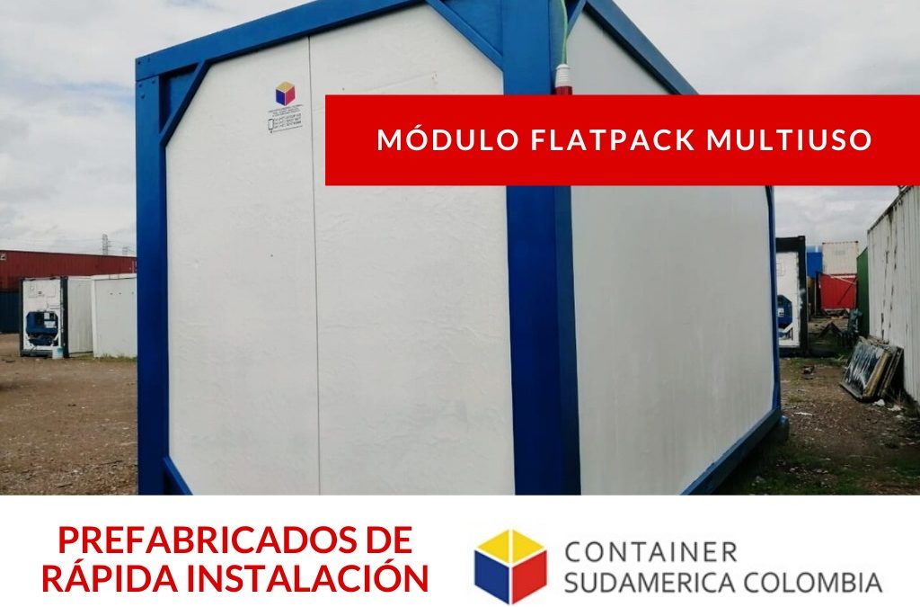 Modulos prefabricados multiuso: Flatpack